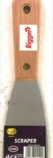 SCRAPER PAINT  50MM WOOD HNDL RIGGER
