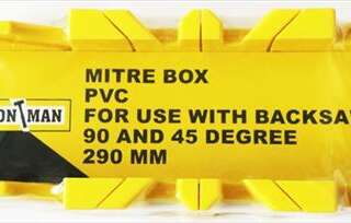 Mitre Box Plastic 45/90O Ironman Im84055