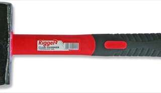 HAMMER CLUB F/GLASS HANDLE 2KG DIY RIGGER