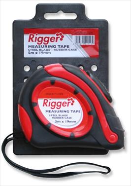 MEASURING TAPE 5MT X 19MM S/GRIP DIY RIGGER