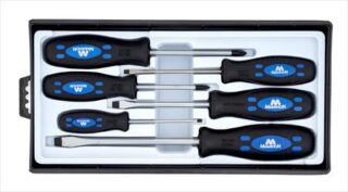 Screwdriver Set Marathon 6Pce  Carry Case M100
