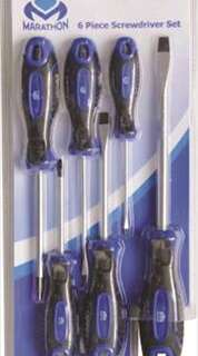 SCREWDRIVER SET MARATHON 6PCE  BLISTER PACK M105