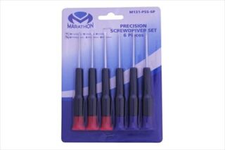 SCREWDRIVER SET MARATHON PRECISSION 6 PCE M131-PSS