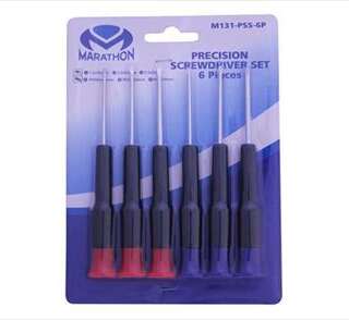 SCREWDRIVER SET MARATHON PRECISSION 6 PCE M131-PSS