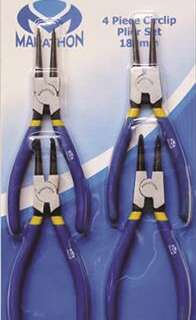 Plier Set Marathom Circlip 180Mm 4Pce M94