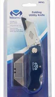 KNIFE  MARATHON UTILITY FOLDING + 10 BLADES MFK1