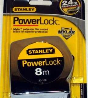 MEASURING TAPE STANLEY POWERLOCK 8MT STHT33168-8