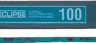 BLADE SAW HACKSAW ECLIPSE HSS SHATTERPROOF 18TPI BOX 100