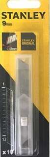 BLADE KNIFE BLADES SNAPOFF STANLEY 10 S  9.5MM DIY 0-11-300