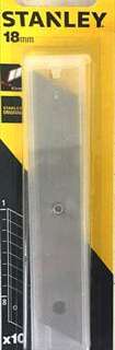 BLADE KNIFE BLADES SNAPOFF STANLEY 10 S 18.0MM DIY 0-11-301