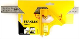 SQUARE COMBINATION STANLEY 300MM METAL DIY 2-46-143