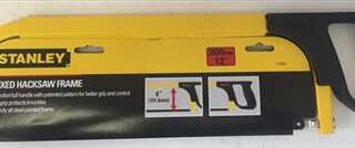 Saw Hacksaw Stanley Fixed Frame 300Mm E20-206