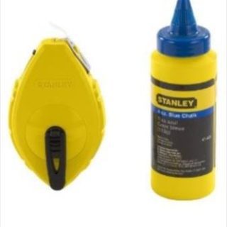 CHALK REEL & REFILL BLUE STANLEY 0-47-443