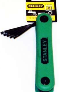 Allen Key Set Torx Folding 8Pce T9-T40 Stanley 4-69-263