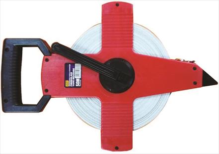 MEASURING TAPE F/GLASS OPEN FRAME 100MT DIY