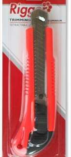 KNIFE SNAP OFF BLADE PLASTIC 18MM RIGGER