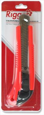 KNIFE SNAP OFF BLADE PLASTIC 18MM RIGGER