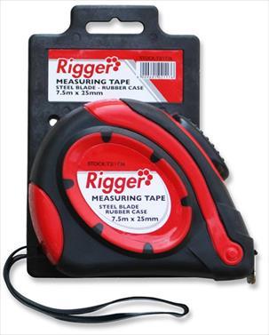 MEASURING TAPE RETRACTABLE 7.5MTX25MM DIY RIGGER