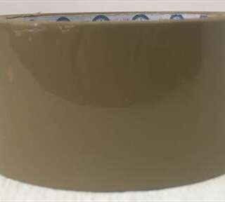 TAPE PACKAGING BUFF 48MMX100MT ROLL