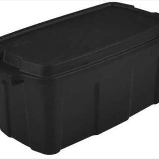 BIN STORAGE BOX BIG JIM 160LT BLACK JO1025 COLLECT ONLY