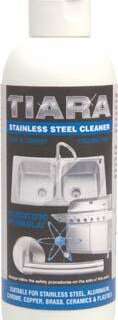TIARA CLEANER S/STEEL CANISTER 180G