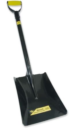 SHOVEL SQUARE MOUTH MTS STEEL SHAFT