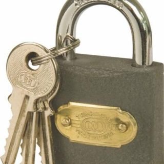 PADLOCK TRI IRON BOX 38MM #364