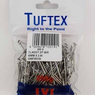 NAIL CLADDIT 32MMX200G P/P TUFTEX