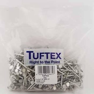 NAIL CLOUT GALV 25MMX200G P/P TUFTEX