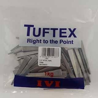 NAIL CUT STEEL 32MMX500G CP  TUFTEX