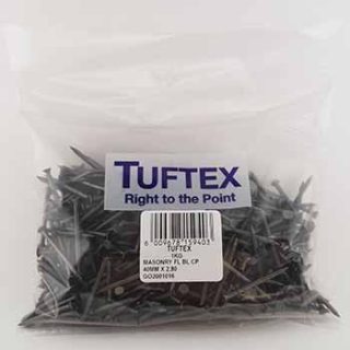 NAIL MASONRY FLUTED  25MMX1KG CP  TUFTEX