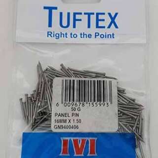 NAIL PANEL PINS 16MMX50G P/P TUFTEX