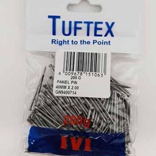 NAIL PANEL PINS 40MMX200G P/P TUFTEX