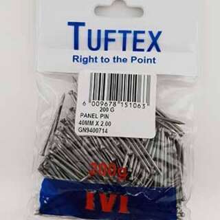 NAIL PANEL PINS 50MMX1KG CP  TUFTEX