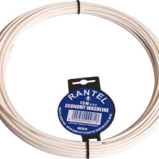 WASH LINE 3X15M WIRE CORE PVC COATED