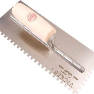 TROWEL VICKERS NOTCHED 22477 6X6X6XMM