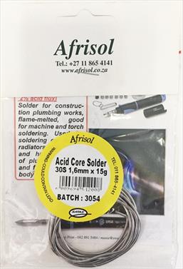 SOLDER ACID CORE CARD 15GR