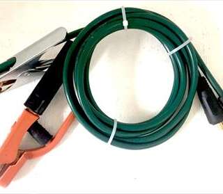 WELDING CABLE SET 300AMP (2M+2M) GREEN