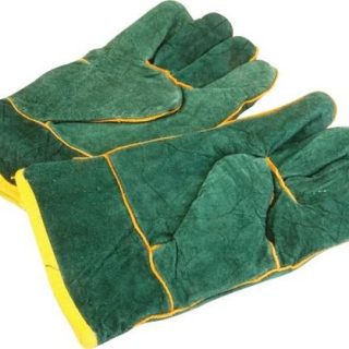 GLOVE MATSAFE GREEN WELDERS STD 50MM
