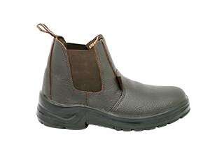 SAFETY BOOT CHELSEA STC BROWN S08