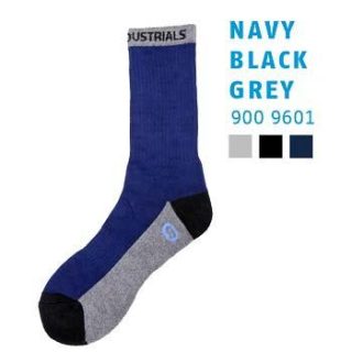 Bata Socks Navy Black & Grey(5-9)