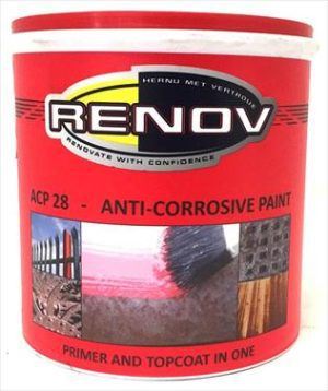 PAINT ANTI CORROSIVE GREY  1LTR RENOV