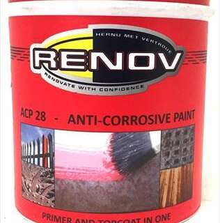PAINT ANTI CORROSIVE GREY  1LTR RENOV