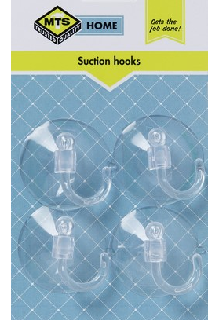 MTS Home Suction Hook 4Pc